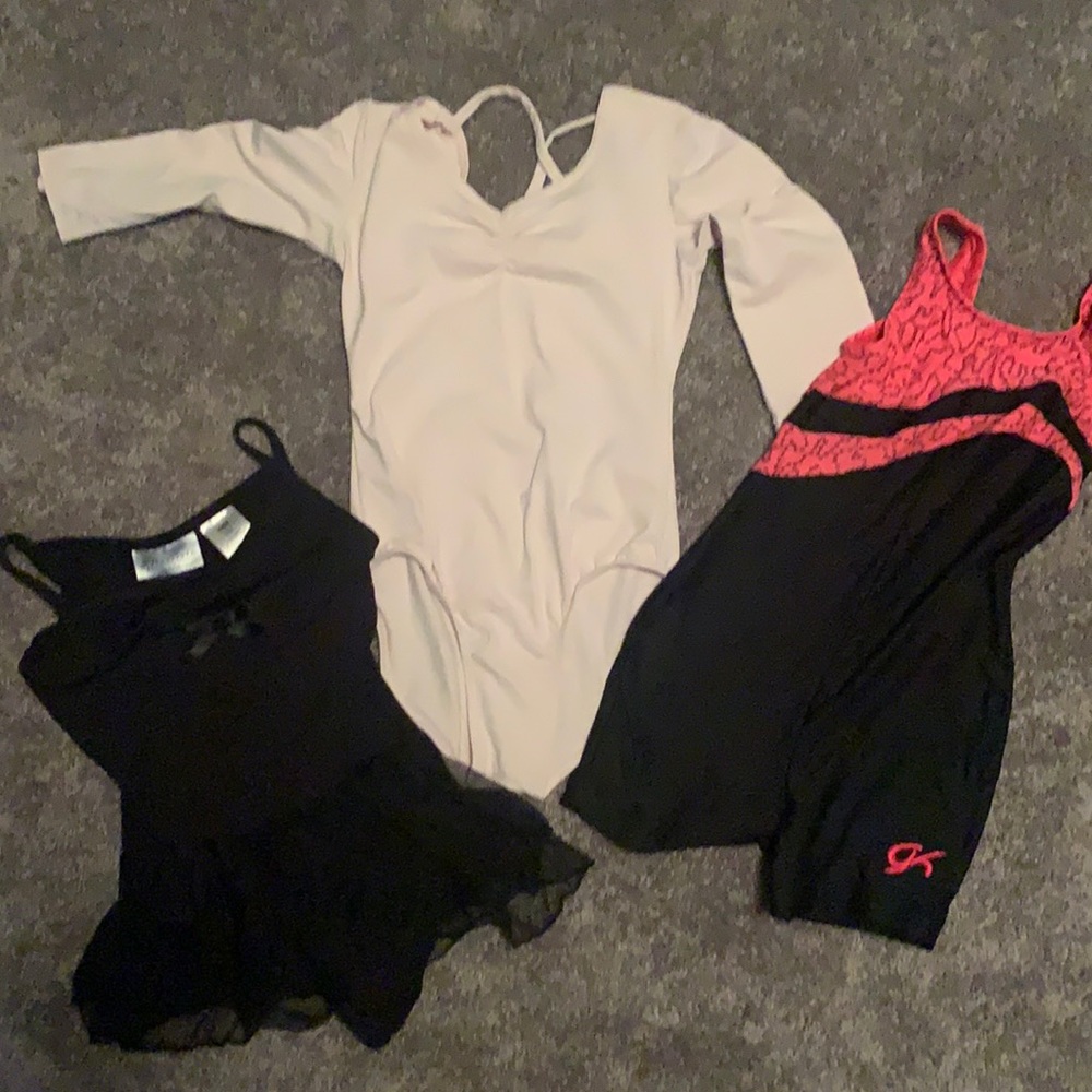 Girls Small lot of leotards